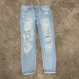 American Eagle Tom Girl Jeans.